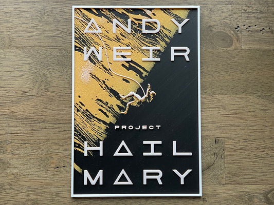 Project Hail Mary Book Poster