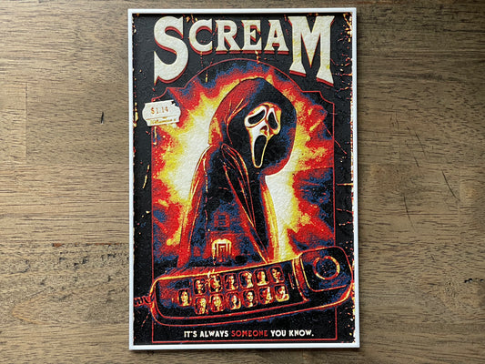 Scream (1996) VHS Poster