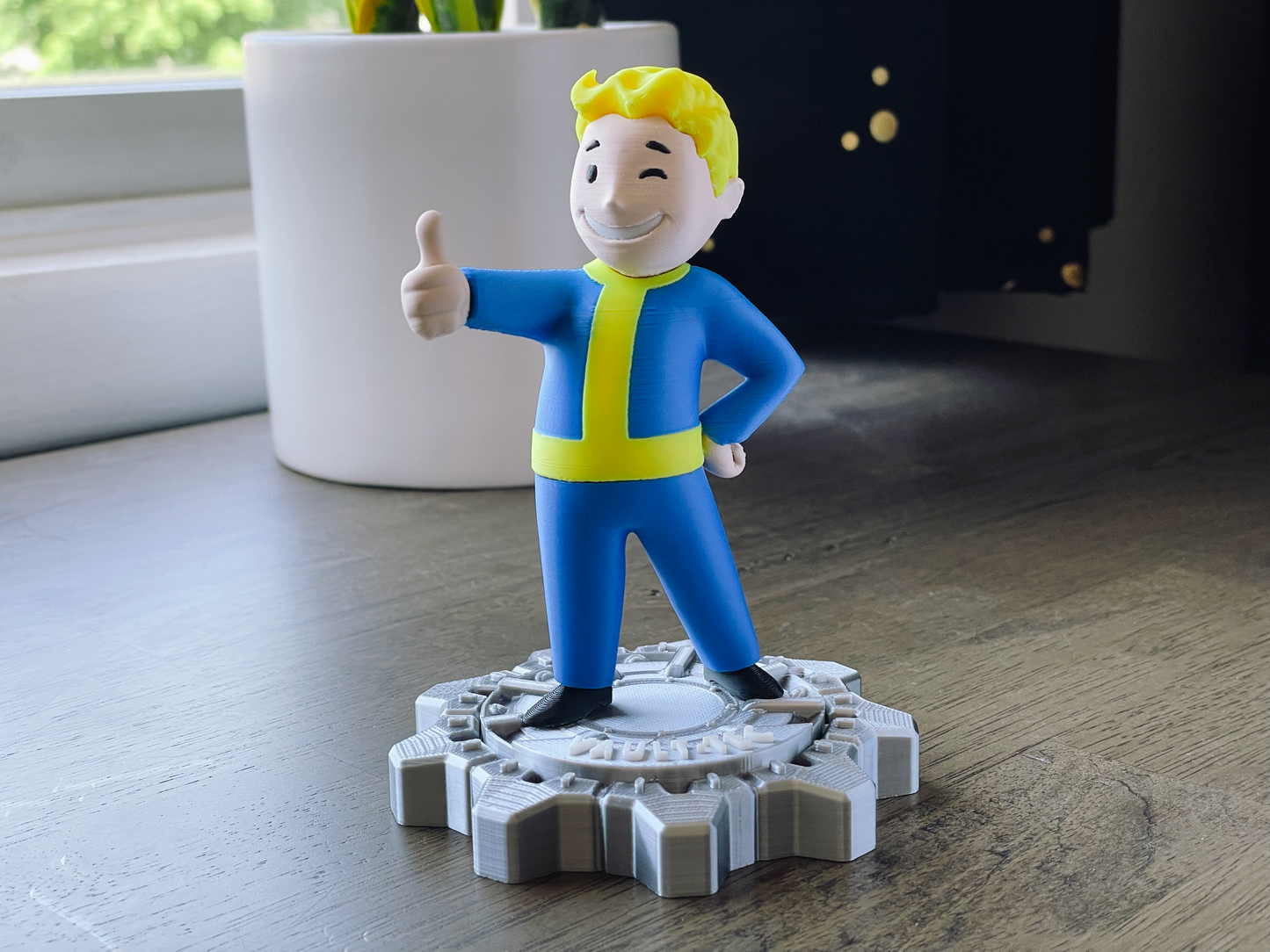 Fallout's Vault Boy Statue