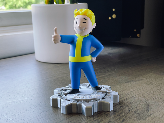 Fallout's Vault Boy Statue
