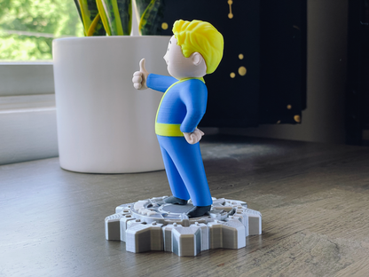 Fallout's Vault Boy Statue