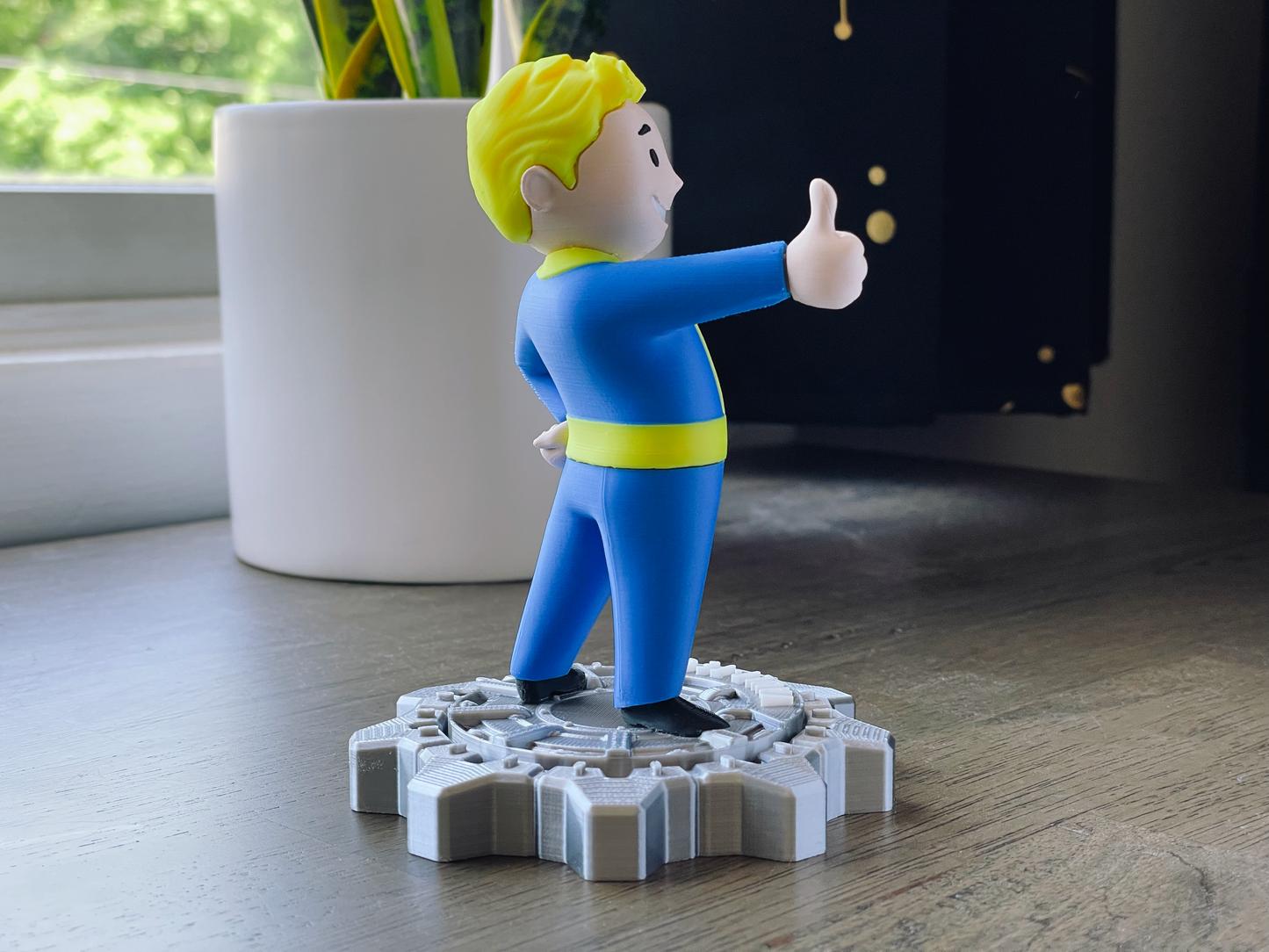 Fallout's Vault Boy Statue