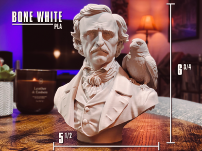 Edgar Allan Poe Bust Statue