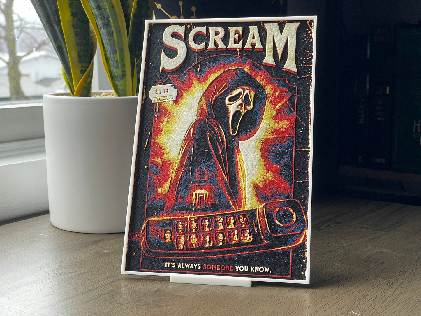 Scream (1996) VHS Poster