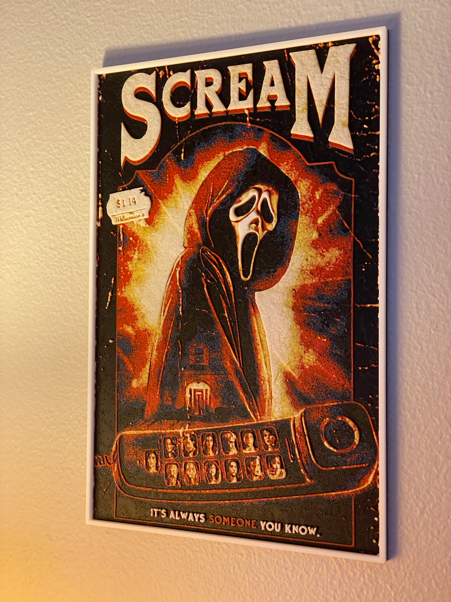 Scream (1996) VHS Poster