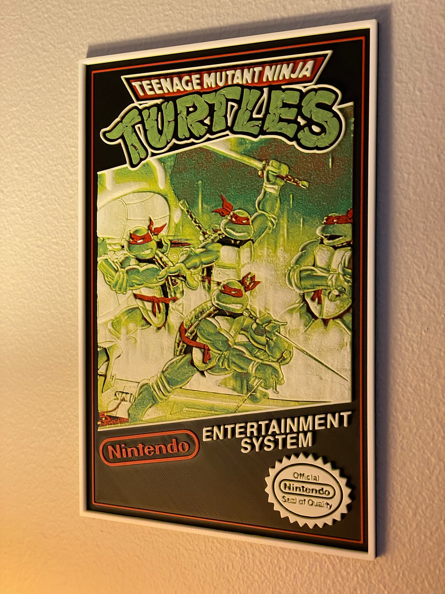 Teenage Mutant Ninja Turtles (NES) Poster