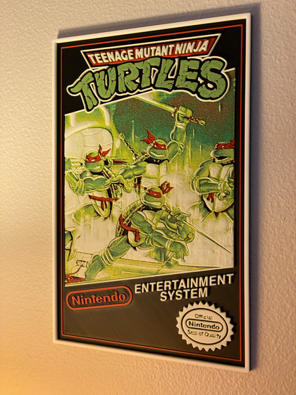 Teenage Mutant Ninja Turtles (NES) Poster