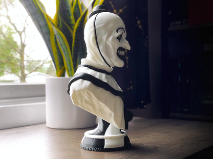 Terrifier Art The Clown Bust Statue